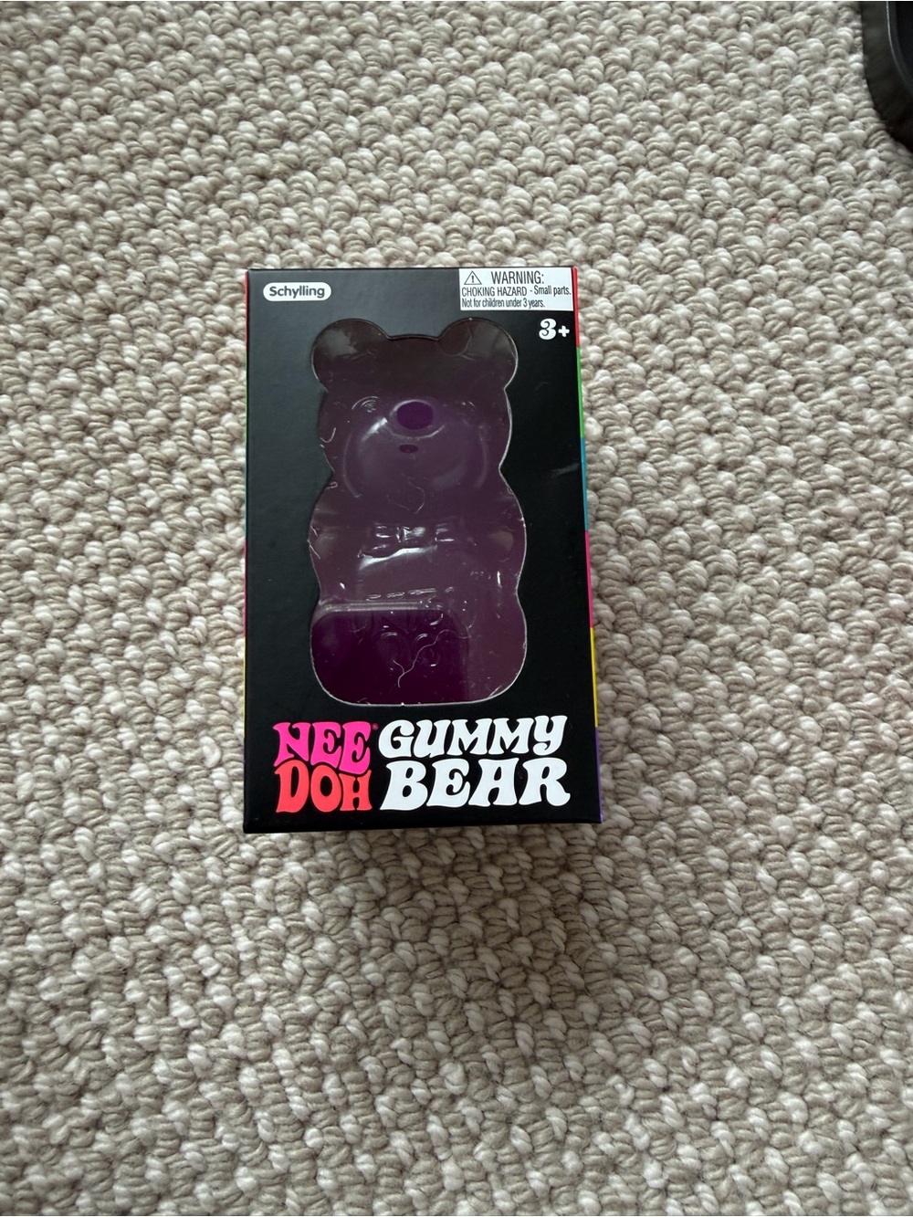 NeeDoh Gummy Bear Sensory Toy - Purple